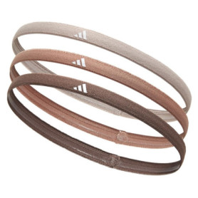 Pack de 3 Barrettes à Cheveux adidas Taupe et Clay Strata