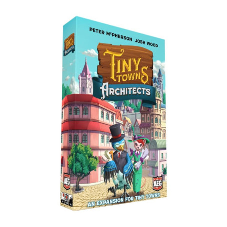Tiny Towns Architects - Jeu de Société Stratégique pour Toute la Famille