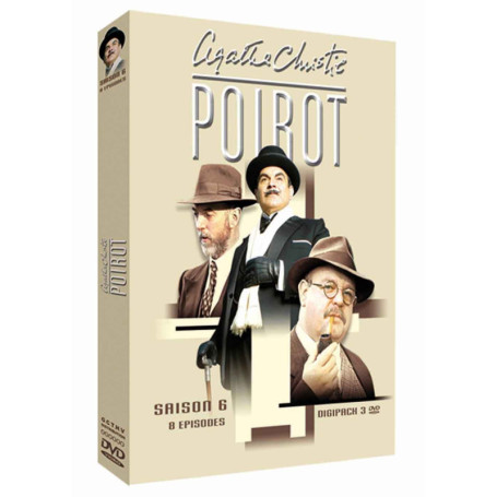 Coffret DVD Agatha Christie : Poirot - Saison 6 - Édition Française