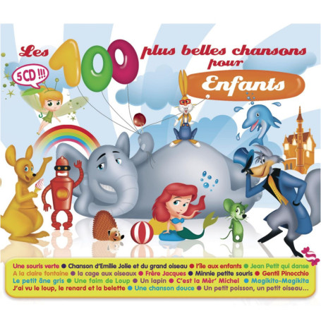 Coffret Les 100 Plus Belles Chansons pour Enfants