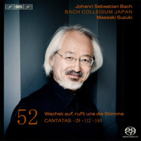 Bach Cantatas Volume 52 - Interprété par Bach Collegium Japan