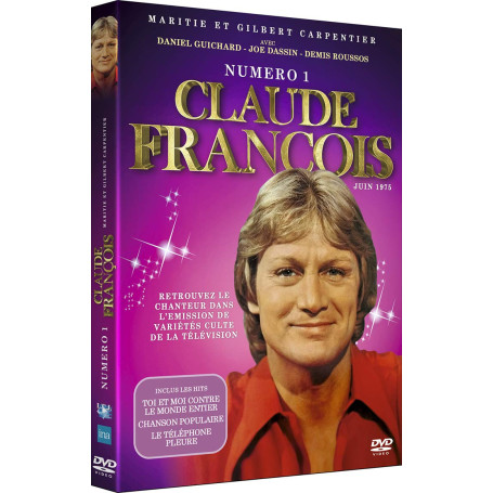DVD Claude François : Numéro 1 - Concert Inoubliable