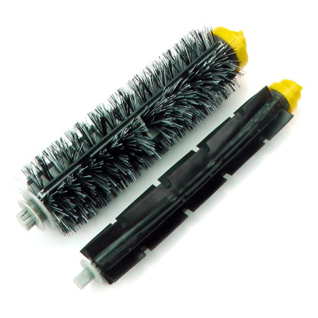 Kit de Brosse Centrale MIRTUX pour Roomba 600 et 700 - Pack de Rouleaux de Rechange
