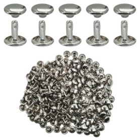 Lot de 100 Rivets Creux Métalliques 10x10 mm - F Season