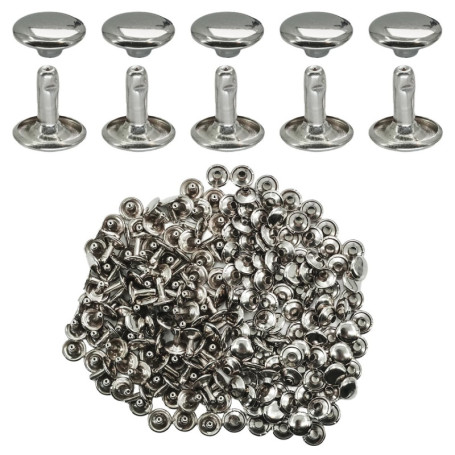 Lot de 100 Rivets Creux Métalliques 10x10 mm - F Season
