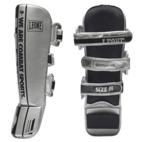 Protège-tibias Unisexes LEONE 1947 Nexplosion Argent M