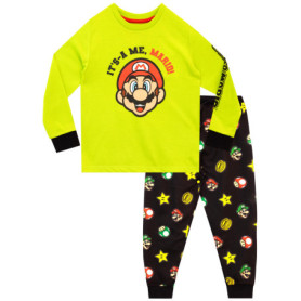 Ensemble de Pyjama Super Mario pour Enfants - Mario et Luigi