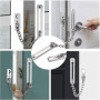 Chaîne de Sécurité en Acier Inoxydable pour Porte - Protection Fiable