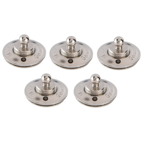 Lot de 5 vis en tissu New Marine pour un maintien optimal