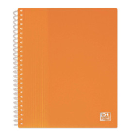 Porte Fiches Bristol A5 School Life - Lot de 10 Pochettes Orange