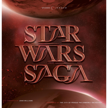 Double Vinyle Exclusif Star Wars Saga - Thèmes Épiques de la Trilogie