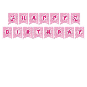 Banderole Joyeux Anniversaire Miss-shop - Décoration de Fête Colorée