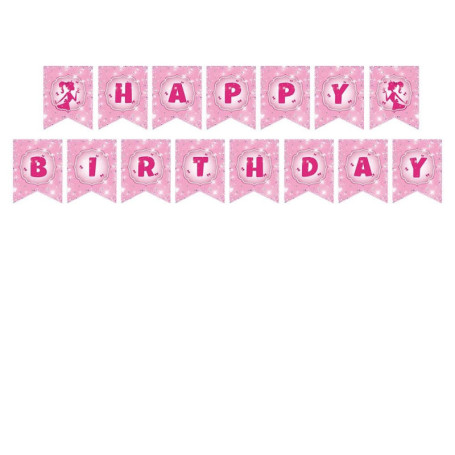 Banderole Joyeux Anniversaire Miss-shop - Décoration de Fête Colorée