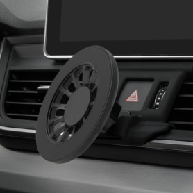 Support Téléphone Magnétique Beerte pour Audi Q5 2017-2024 avec Rotation 360°