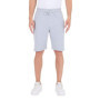 Short de Sport Homme Comeor avec Poches Zippées - Confort et Style en Coton Gris Clair 5XL