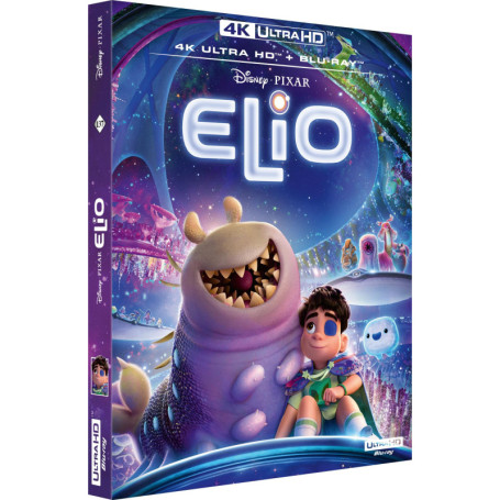Elio - Édition 4K Ultra HD avec Blu-ray | Film Disney-Pixar