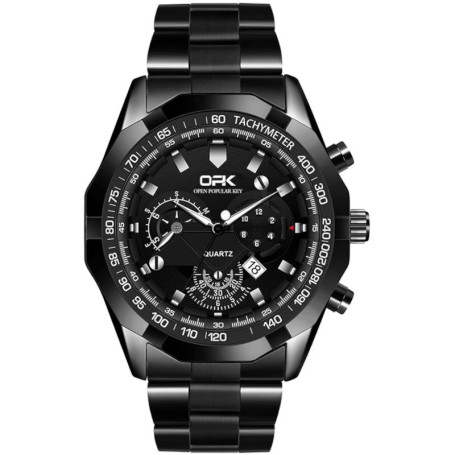 Montre Analogique Basfur Ho-Montre-012-02 avec Bracelet Noir