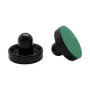 Table de Air Hockey Hathaway Noir et Bleu - Compacte 9,5 cm