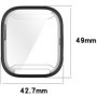 Coque de Protection TPU pour Amazfit Bip 6 - 2 Pièces Noir Argent