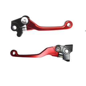 Leviers Accossato Rouges pour Gasgas EC 125 (2003-2015)
