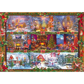 Puzzle Joyeux Noël 1000 pièces - Schmidt Spiele 24,32 €