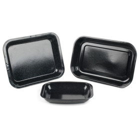 Lot de Plats à Rôtir Russell Hobbs en Émail Noir - 3 Tailles Pratiques 49,50 €