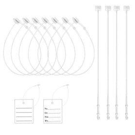 Hezhou 2000 Fils de Sécurité pour Étiquettes Suspendues en Plastique Transparent 21,64 €