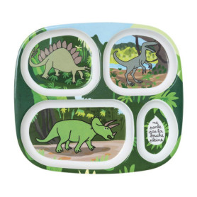 Plateau à Compartiments Dinosaure en Mélamine pour Enfants - Petit Jour Paris 17,83 €