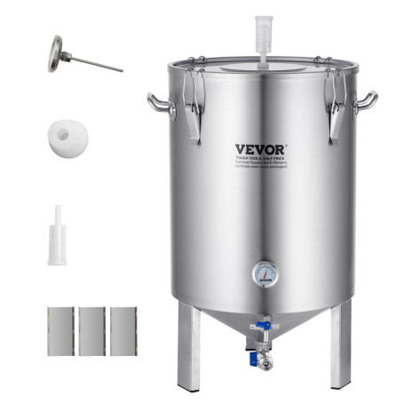 Cuve de Brassage VEVOR en Acier Inoxydable 60L avec Accessoires Complets 470,80 €
