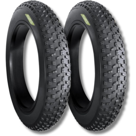 Pneus Ecovelò 26 x 4.0 pour Fat Bike - Noir 222,77 €