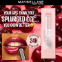 Maybelline New York - Baume Huile Hydratant - Lèvres Lissées et Brillantes - Effet Laqué - Enrichi en Acide Hyaluronique et Extr