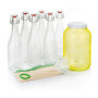 Kit de Fermentation pour Boissons Probiotiques - 6 Bocaux en Verre de 4L