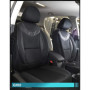 Housses de Siège sur Mesure pour Isuzu D-Max - Lot de 2 Noires