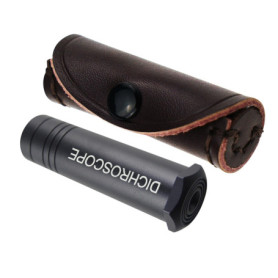 Loupe Calcite Dichroscope 60mm pour Identification de Gemmes