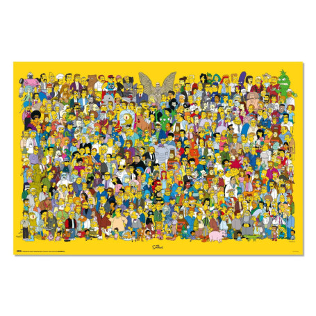 Poster Les Simpson 61x91,5 cm - Décoration Murale Officielle
