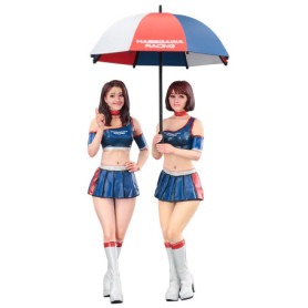 Hasegawa FC09 Lot de 2 Figurines Race Queens 1/24