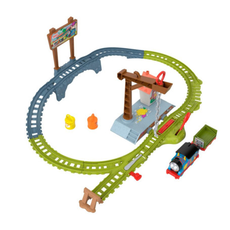 Coffret Thomas & Ses Amis - Livraison de Peinture avec Locomotive Motorisée