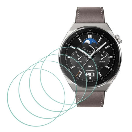 MTHGH Verre Trempé pour Huawei Watch GT 3 Pro 46mm - Protection Écran Ultra Mince