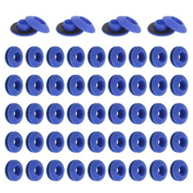 Pack de 50 Œillets en Plastique Udbrud pour Bâches et Tentes - Résistants et Durables