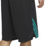 Short de Basketball adidas Legends 3-Stripes pour Homme - Noir/Pure Teal - XXL