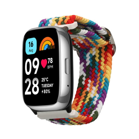 Bracelet en Nylon Multicolore pour Xiaomi Redmi Watch 3 Active