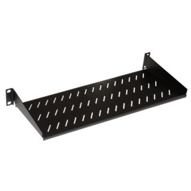 Étagère Rack LINK 19" Noire 1U - Profondeur 150 mm