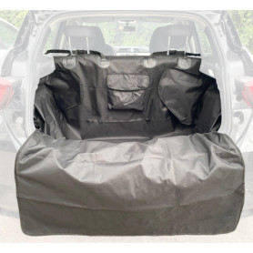 Housse de Siège Auto Universelle Imperméable pour Chien - Noir
