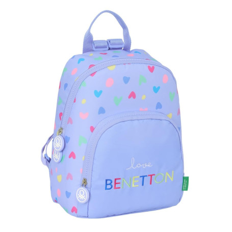 Mini sac à dos Safta Benetton Lila pour enfants - Confort et polyvalence