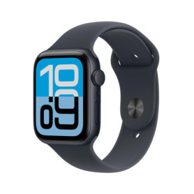 Apple Watch SE 3 GPS 44 mm - Montre Connectée Minuit avec Bracelet Sport