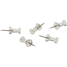 Boîte de 100 Épingles de Signalisation Transparentes STAPLES