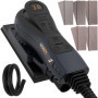 Ponceuse Excentrique Électrique MAXXT 350W avec Vitesse Variable et 10 Papiers à Poncer
