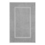 Lot de 2 Tapis de Bain Antidérapants en Coton 51x86 cm - Marron