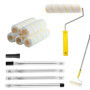 Kit de Rouleaux de Peinture ACEBON - 6 Pcs avec Long Rouleau Extensible de 120 cm