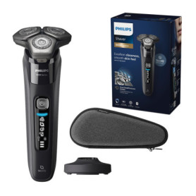 Rasoir Électrique Philips Série 8000 Wet & Dry avec Tondeuse et Coffret de Voyage